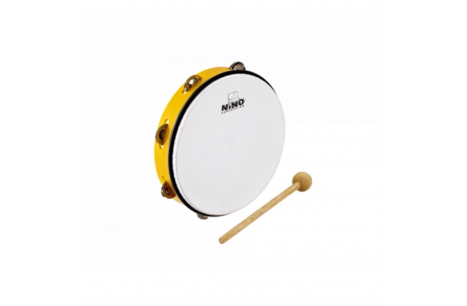 Tamburină Nino Percussion ABS Tambourine - Yellow