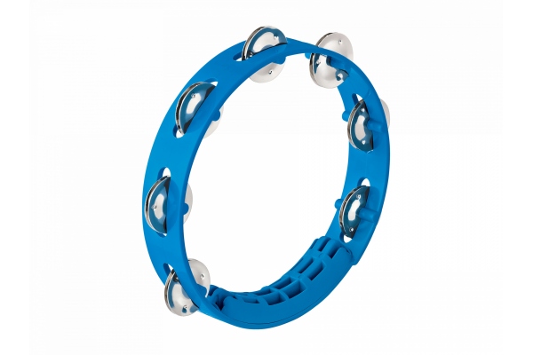 Compact ABS Tambourine 8 - Blue