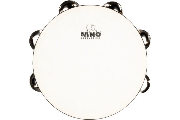 Double Row Headed Wood Tambourine - 8” Natural Double Row Headed Wood Tambourine - 8” Natural