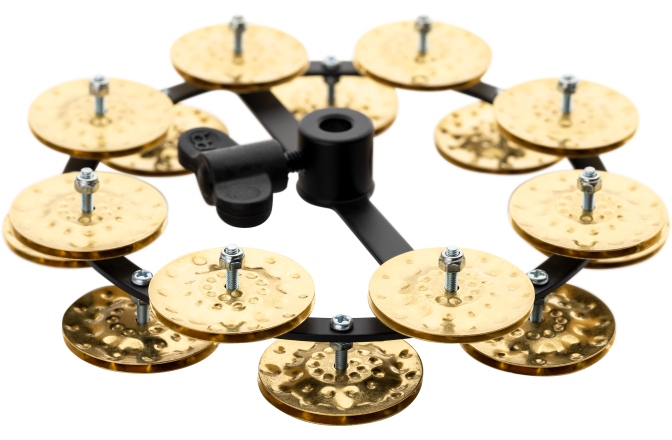 Tamburină pentru cinele Meinl Headliner Series HiHat Dual-Row Tambourine - 5"