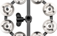 Tamburină pentru HiHat Meinl HiHat Tambourine Steel HTHH1BK