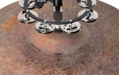 Tamburină pentru HiHat Meinl HiHat Tambourine Steel HTHH1BK