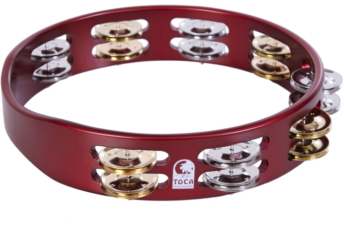Tamburină Toca Colorsound matte racing red TCT10-RR 10”