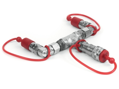 CO2 Splitter (2 CO2 Jets to 1 CO2 Bottle)