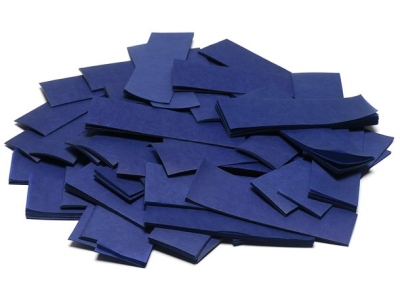 Slowfall Confetti rectangular 55x18mm, dark blue, 1kg
