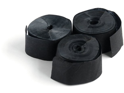 Slowfall Streamers 10mx1.5cm, black, 32x