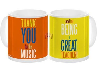 Teacher Thank You For The Music Mug