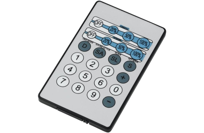 Telecomanda cu infrarosu pentru bara LED UV Eurolite IR-Remote 2
