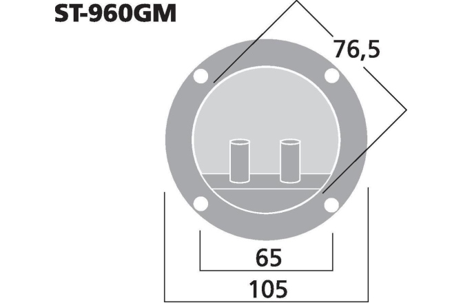 Terminal de Difuzor Monacor ST-960GM