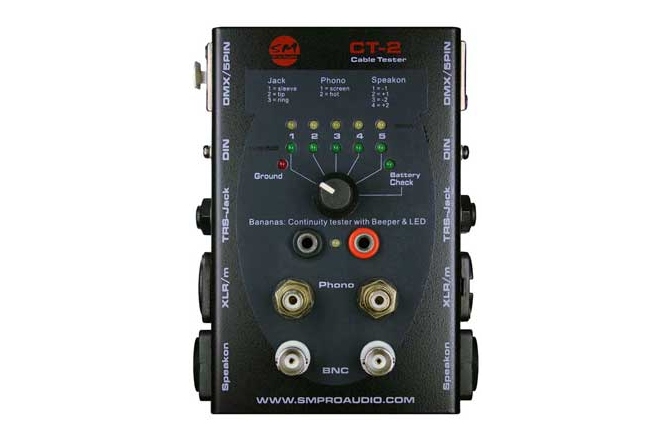 Tester de cablu SM Pro Audio CT2