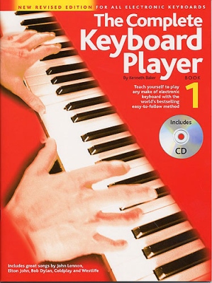 No brand THE COMPLETE KEYBOARD PLAYER BOOK 1 REVISED EDITION KBD BOOK/CD