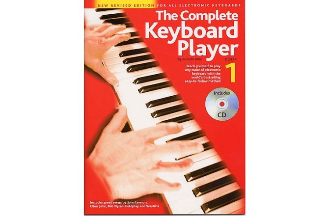 No brand THE COMPLETE KEYBOARD PLAYER BOOK 1 REVISED EDITION KBD BOOK/CD