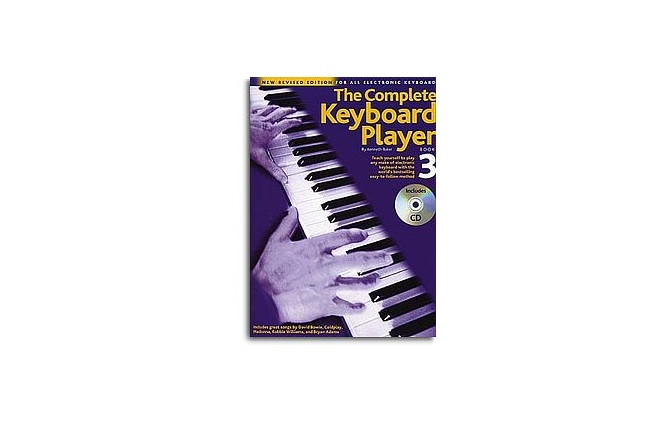 No brand THE COMPLETE KEYBOARD PLAYER BOOK 3 REVISED EDITION KBD BOOK/CD