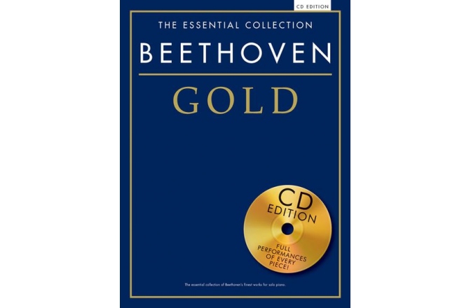 No brand THE ESSENTIAL COLLECTION BEETHOVEN GOLD PIANO BOOK/CD