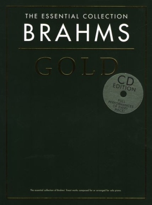 No brand THE ESSENTIAL COLLECTION BRAHMS GOLD PIANO BOOK/2CD