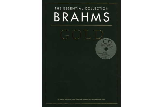 No brand THE ESSENTIAL COLLECTION BRAHMS GOLD PIANO BOOK/2CD