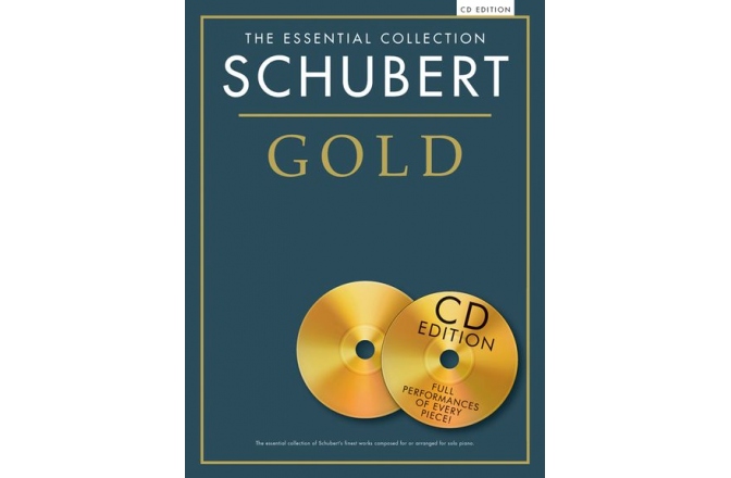 No brand THE ESSENTIAL COLLECTION SCHUBERT GOLD PIANO BOOK/2CD