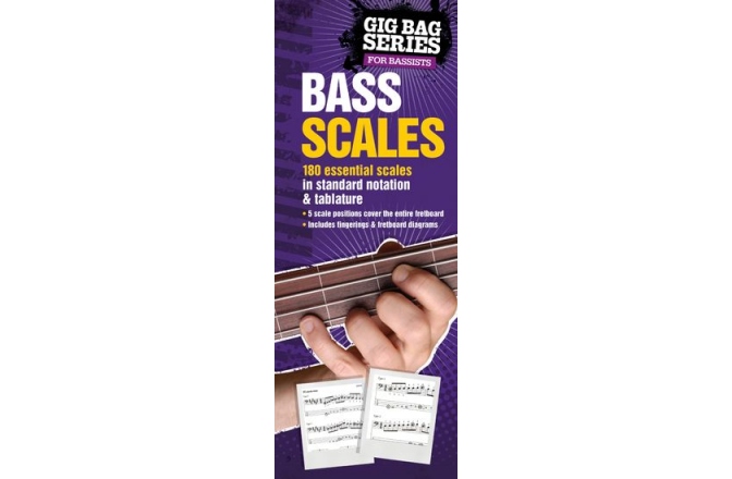 No brand THE GIG BAG BOOK OF BASS SCALES BASS GUITAR TAB BOOK
