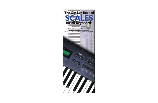 No brand THE GIG BAG BOOK OF SCALES FOR ALL KEYBOARDS KBD