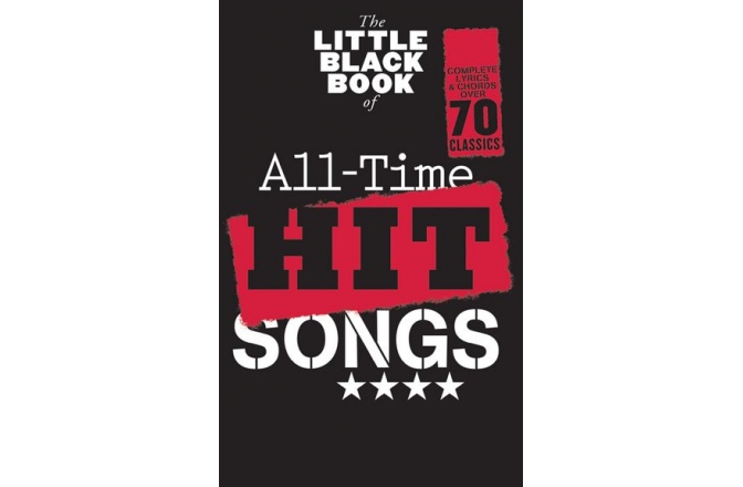 No brand THE LITTLE BLACK BOOK OF ALL-TIME HIT SONGS LYRICS & CHORDS BOOK