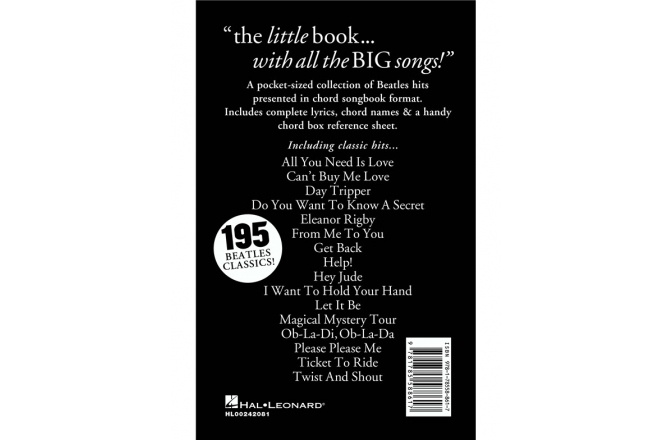 No brand The Little Black Songbook: The Beatles