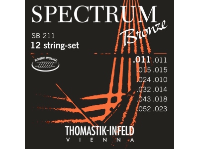 Corzi chitara acustica Spectrum Bronze Series Set
