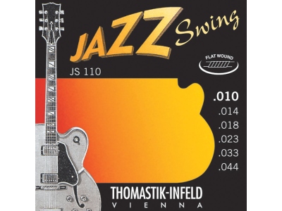 Corzi chitara electrica Jazz Swing Series Nickel Flat Wound Set