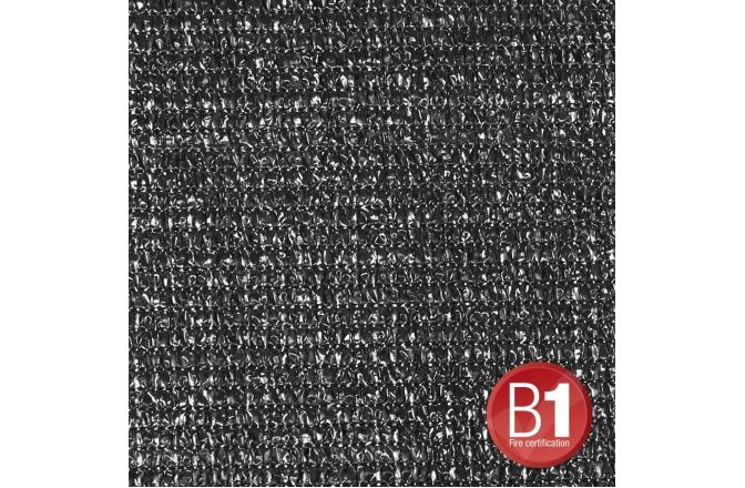 Tifon Tip 100 4 x 6 m cu ochiuri, negru Adam Hall 0155 X 46 B