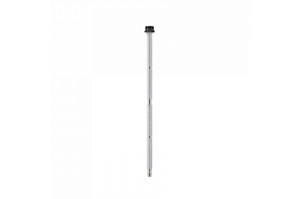 rod with threaded microphone connector - straight rod