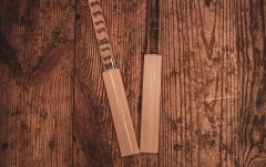 Tije pentru bol de meditație Meinl Half-coated Crystal Silicone Rod Large