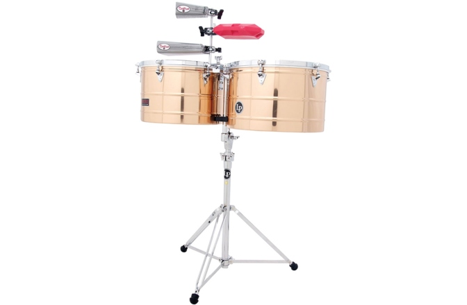 Timbale Latin Percussion  Prestige Thunder Timbs Solid Bronze  LP1516-BZ