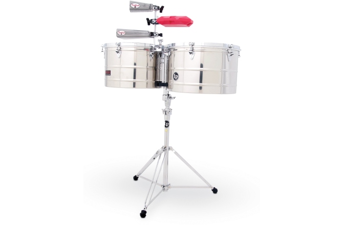 Timbale Latin Percussion Timbale Prestige Thunder Timbs Stainless Steel LP1516-S