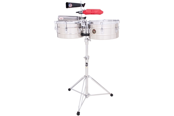 Timbale Tito Puente Stainless Steel 13"/14" LP256-S