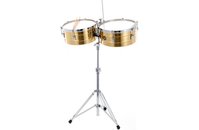 Timbale Latin Percussion Timbales Tito Puente Solid Brass LP257-B