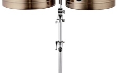 Timbale Meinl AS Timbales Amadito Valdes - 14" + 15" AB + Stand/Cowbellholder