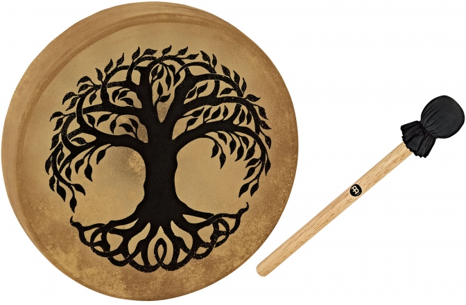 Tobă de mână Meinl Native American-Style Hoop Drum - 15" / 38 cm / Tree of Life&#10;