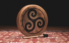 Tobă de mână Meinl Native American-Style Hoop Drum - 15" / 38 cm Triskele
