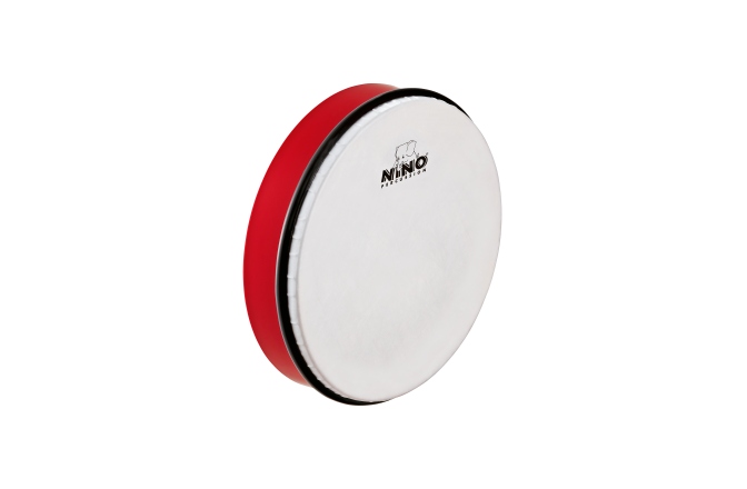 Tobă de mână Nino Percussion ABS Hand Drum - 10", Red