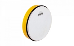 Tobă de mână Nino Percussion ABS Hand Drum - 12", Yellow