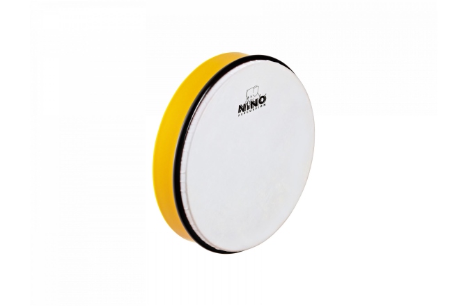 Tobă de mână Nino Percussion ABS Hand Drum - 12", Yellow