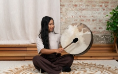 Tobă de ritual Meinl Ritual Drum - 18" / Goat Head