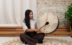 Tobă de ritual  Meinl Ritual Drum - 20" / Goat Head