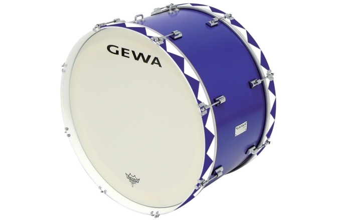 Toba fanfara Gewa Toba fanfara Bass Drum 26x14" blue
