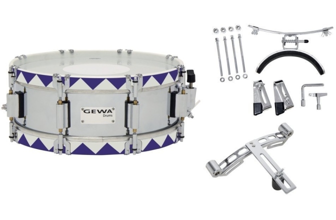 Toba fanfara  Gewa Toba fanfara mica 14x5" white