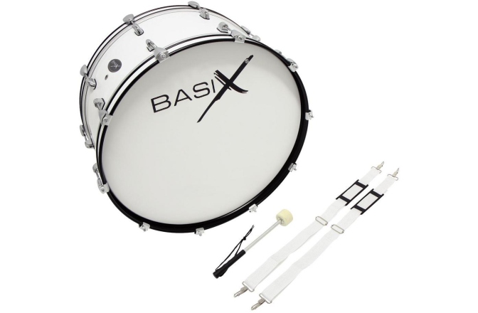Toba mare Basix Marching Bass Drum 24