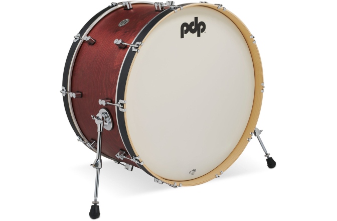 Tobă mare DW PDP BD Concept Classic Ox Blood Stain 26"