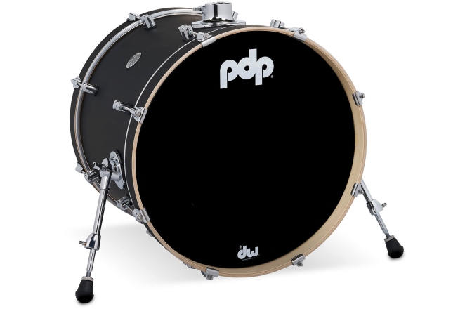 Tobă mare DW PDP BD Concept Maple (arţar) Satin Black 20x16"