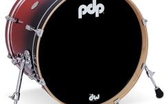 Tobă mare DW PDP BD Concept Maple Red to BSF  20 x 16"