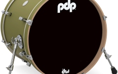 Tobă mare DW PDP BD Concept Maple Satin Olive 24x14"