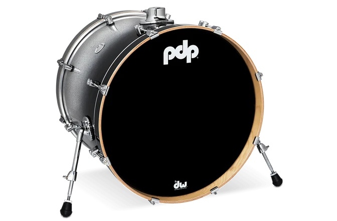 Tobă mare DW PDP BD Concept Maple Silver to BSF  22 x 18" PDCM1822KKSB
